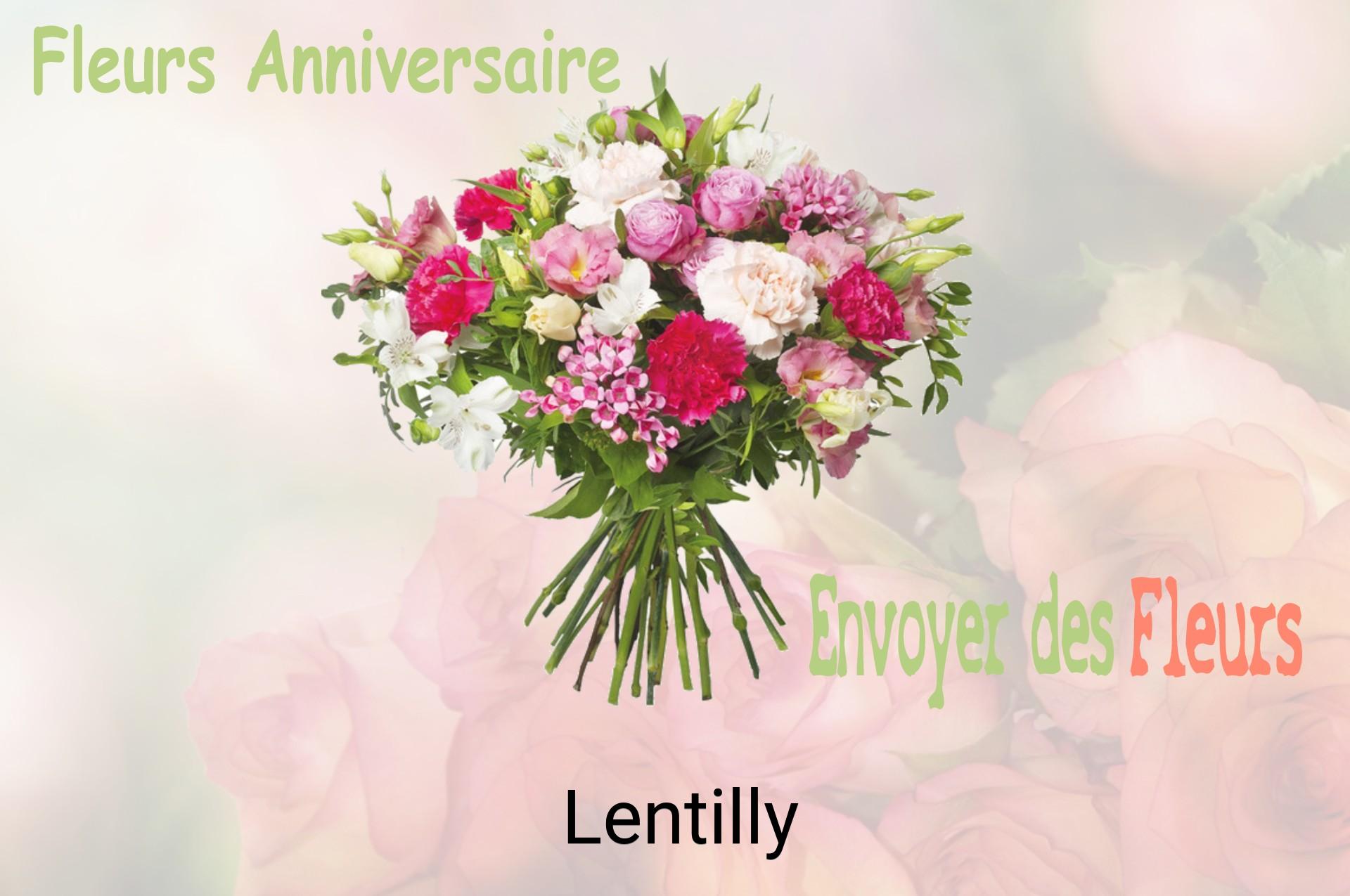 Bouquet de fleurs d’anniversaire livré à Lentilly